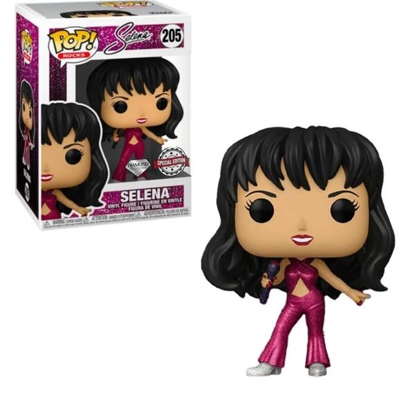Funko Pop Rock Star Selena Vinyl Figure #205 - Picture 1 of 6